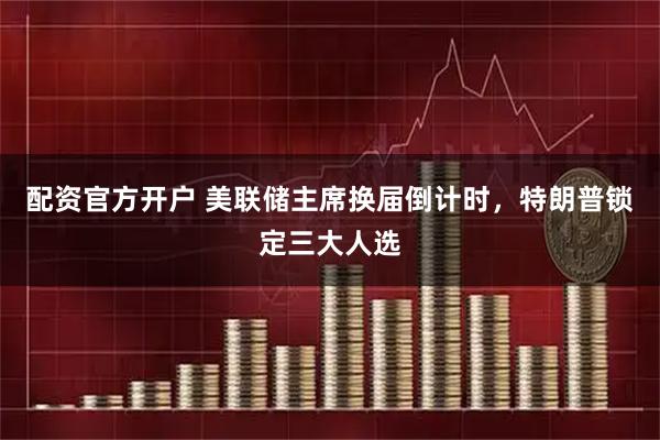 配资官方开户 美联储主席换届倒计时，特朗普锁定三大人选